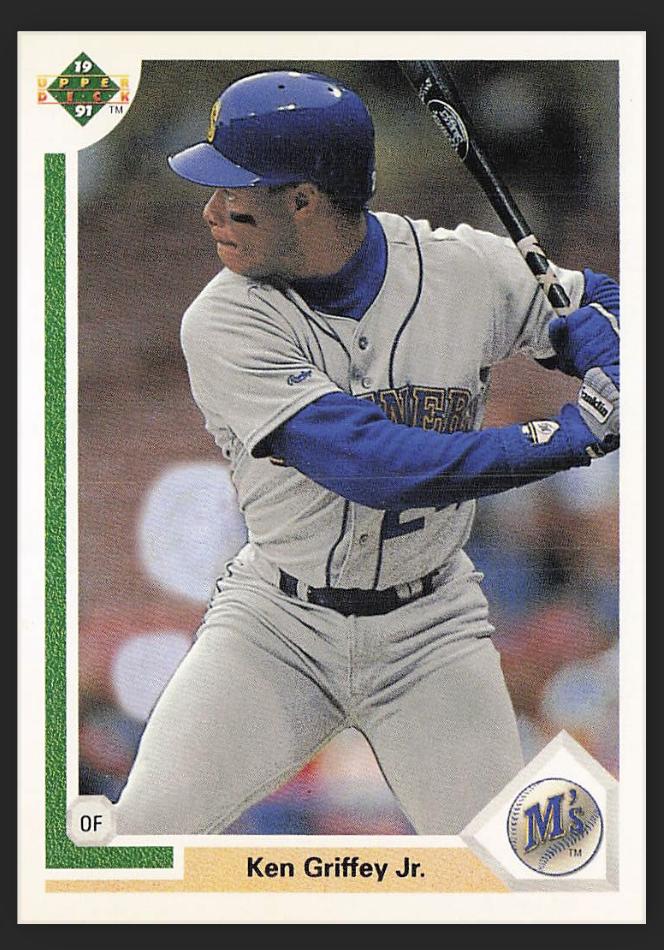 1991 Upper Deck #555c Ken Griffey Jr. MLB Seattle Mariners