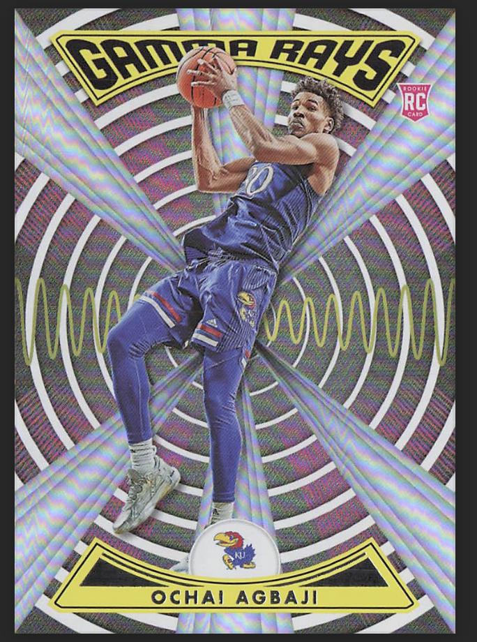 2022 Panini Gama Rays Ochai Agbaji ZG-OCH NBA