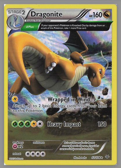 XY - Roaring Skies #52/108 Dragonite (52 Delta)
